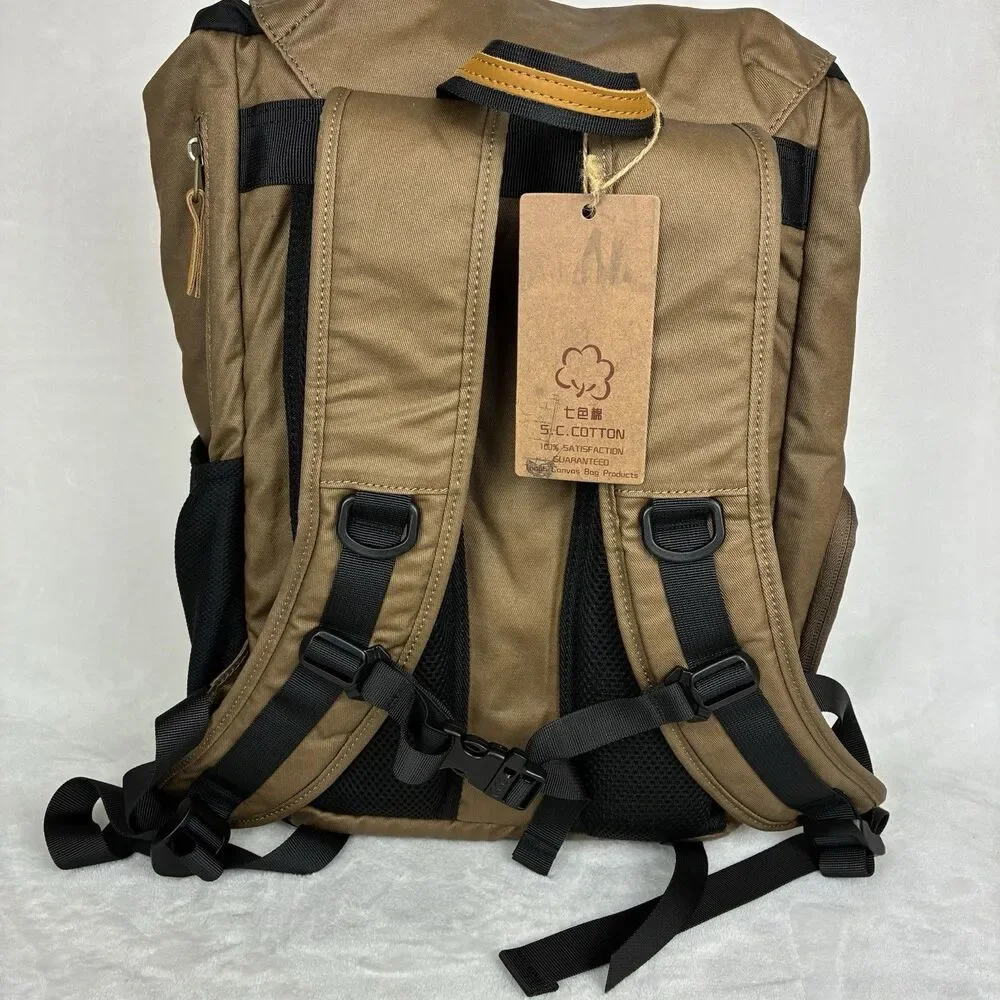 S. C. Cotton Tough Canvas Bag Products Camera Backpack